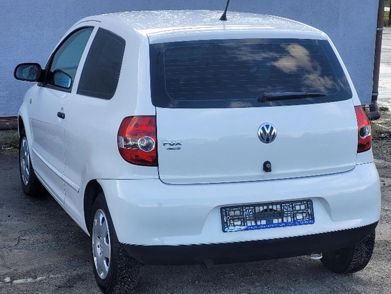 Volkswagen Fox cena 9900 przebieg: 100000, rok produkcji 2011 z Żary małe 92